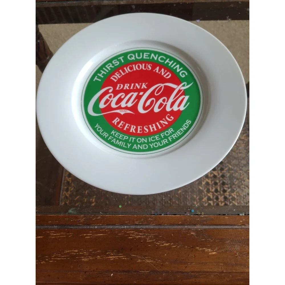 Coke-Cola Set of 6 Plates 10.5